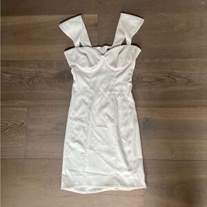 Torn by Ronny kobo white mini cocktail dress